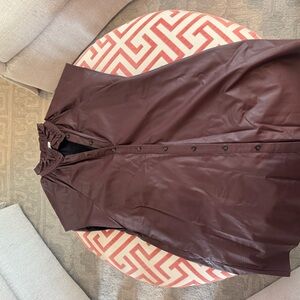 Women's Burgundy Minidress